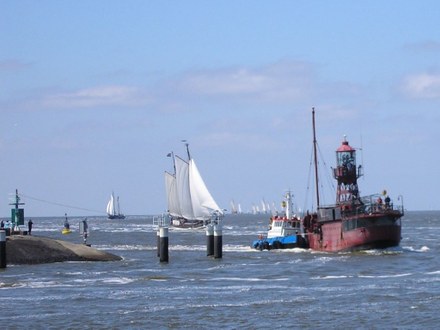 Lichtschip Jenni Baynton 20 jaar in Harlingen