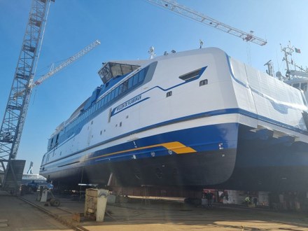 LNG-veerboot Willem de Vlamingh nu hybride