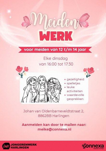 Meidenwerk Jongerenwerk Harlingen