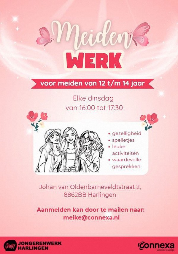 Meidenwerk Jongerenwerk Harlingen