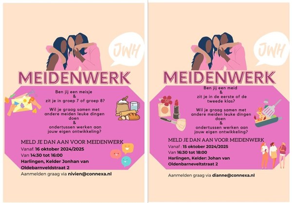 Meidenwerk van start!