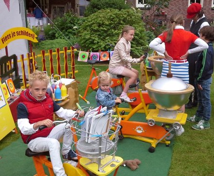 Muziek en Fietskunst tijdens het OH Zomerfeest!