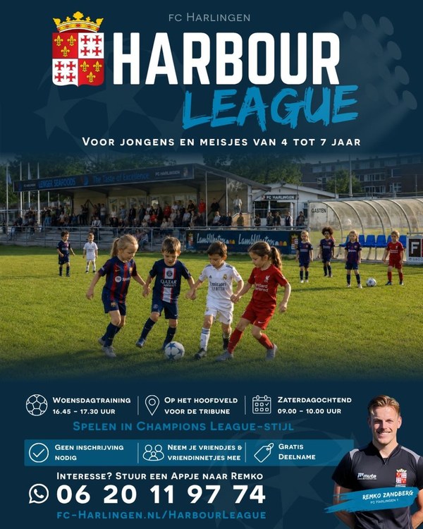 Nieuw bij fc Harlingen: de Harbour League!