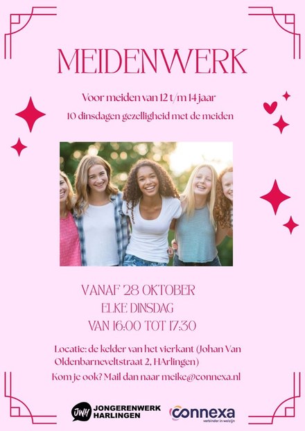 Nieuw meidenprogramma van start in Harlingen!