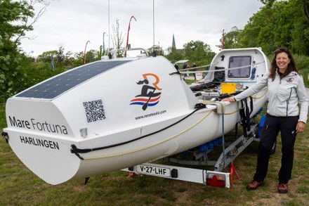 Nieuwe ambassadeur Sportakkoord Harlingen gaat solo de Atlantische Oceaan over