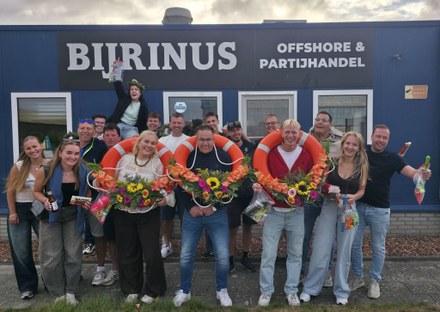 Nieuwe traditie geboren, BijRinus en Okke Hel slaan handen ineen