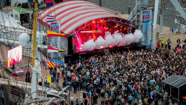 Op De Handelskade Sail komen geschiedenis en toekomst samen