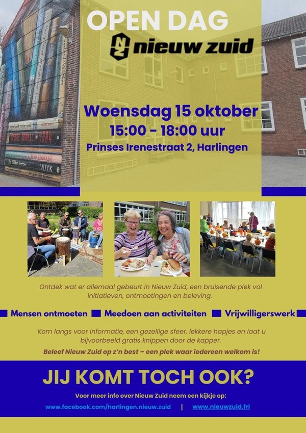 Open Dag Nieuw Zuid op 15 oktober