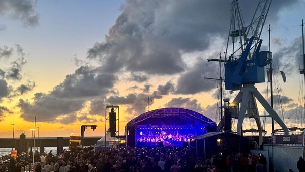 Openingsconcert Sail Harlingen: 'De hemel kleurde goud'