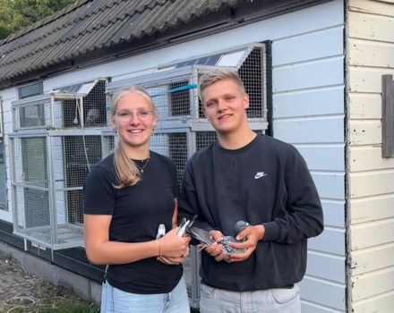 Pieter & Aafke Buren winnen laatste natourvlucht 2024 vanuit Tongeren