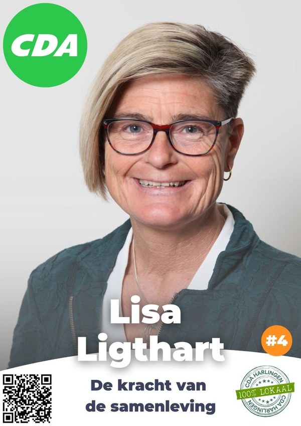 Kandidaten CDA Harlingen - #4 Lisa Lighthart