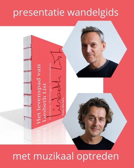 Presentatie wandelgids Het Levenspad van Liesbeth List op Vlieland