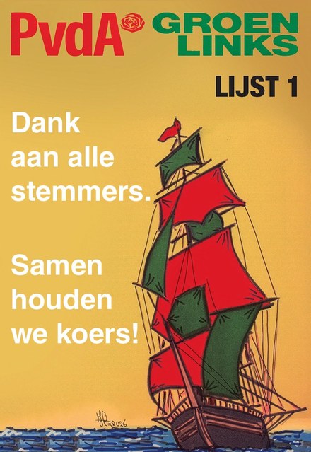 PvdA | GroenLinks: Dank jullie wel, Harlingen!