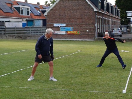 Recht in e wien opslaan tiedens de Copini 60+ competitie