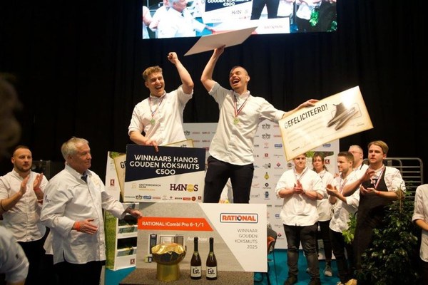 Restaurant ’t Havenmantsje uit Harlingen wint HANOS Gouden Koksmuts 2025!