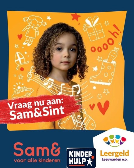 Sam&Sint helpt gezinnen met cadeautje voor de feestdagen