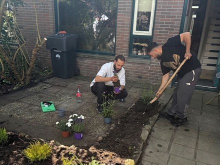Samen Groen Doen brengt buurt en jongeren samen in Harlingen