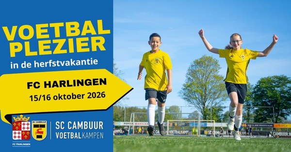 SC Cambuur komt naar fc Harlingen