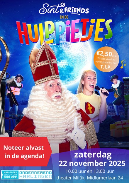 Sint & Friends Show in Milûk – Word een échte Hulppiet!