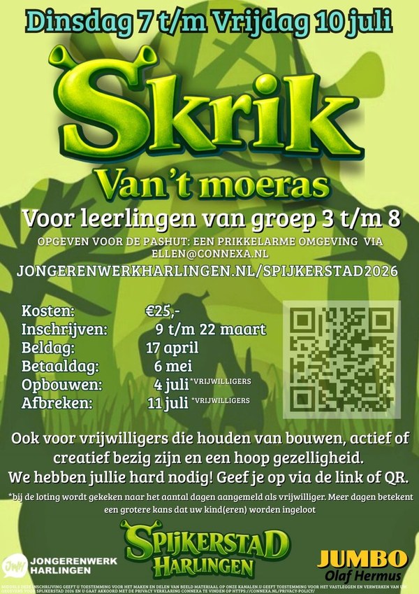 Spijkerstad 2026: inschrijving 9 maart van start!