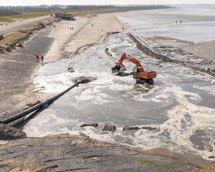 Strand tijdelijk afgesloten vanwege werkzaamheden