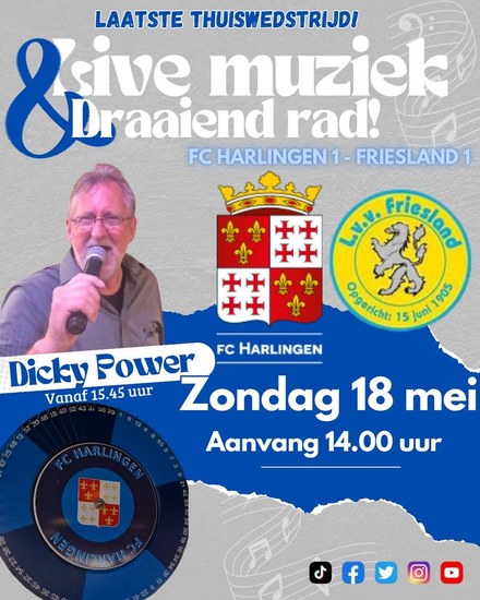 Super Zondag bij fc Harlingen!