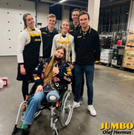 Team Jumbo trotseert Nieuwjaarsduik voor KWF!