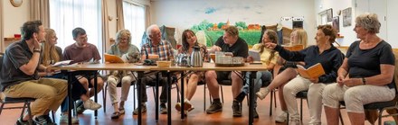 Toneelgezelschap Midlum werkt aan tweede voorstelling dit jaar