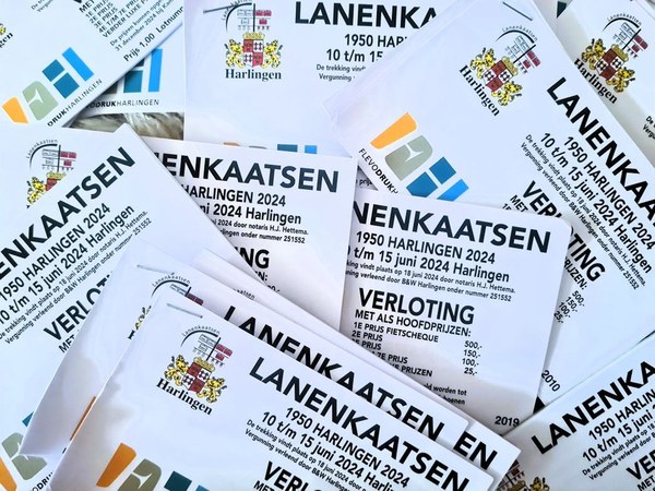 Uitslag verloting Lanenkaatsen 2024