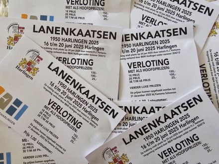 Uitslag verloting Lanenkaatsen  2025
