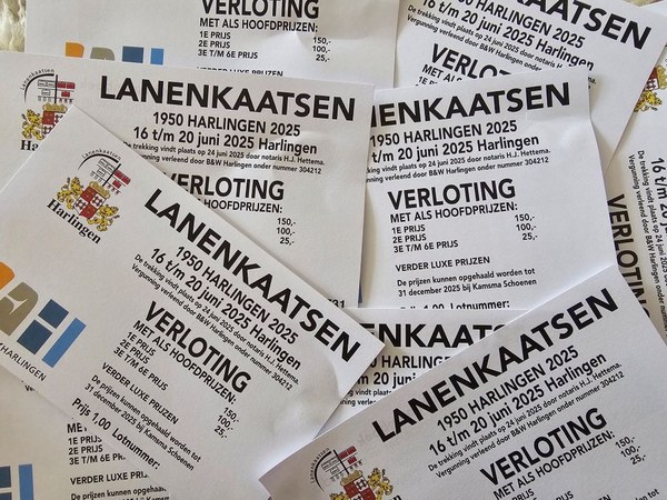 Uitslag verloting Lanenkaatsen  2025