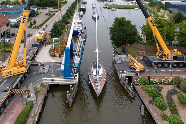 Update over de Industriebrug in Harlingen