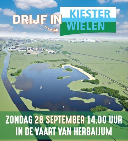 Vaar zondag naar de 'Drijf in'
