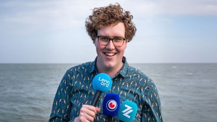 Verslaggever Lennard Jan Geerts stapt over van Omroep Zilt en Omrop Fryslân naar Omroep WNL