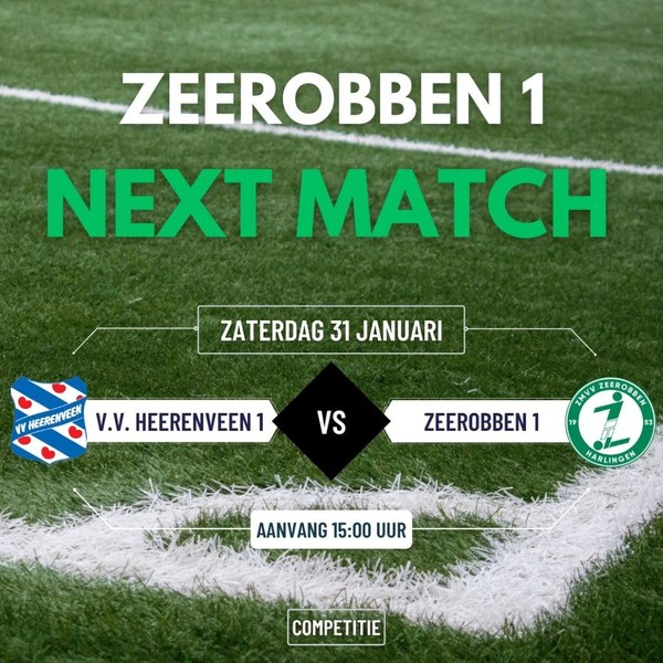 Voorbeschouwing: vv Heerenveen – Zeerobben