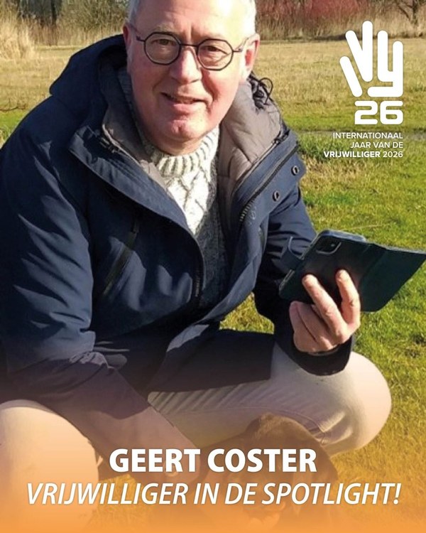 Vrijwilliger in the spotlight: Geert Coster
