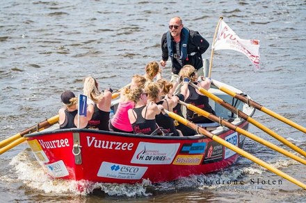 Vuurzee gaat als de brandweer in Terherne!