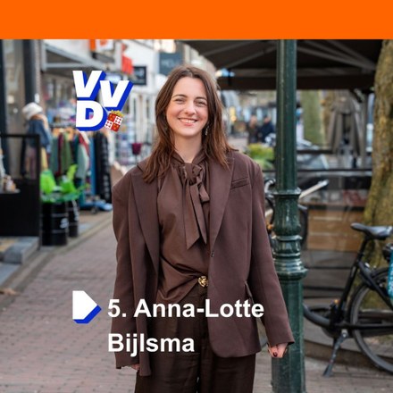 VVD Harlingen stelt kandidaten voor: #5 Anna-Lotte Bijlsma