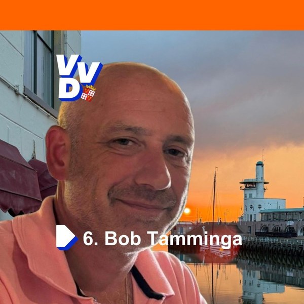 VVD Harlingen stelt kandidaten voor: #6 Bob Tamminga