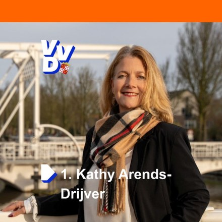 VVD Harlingen stelt kandidaten voor: Kathy Arends lijsttrekker