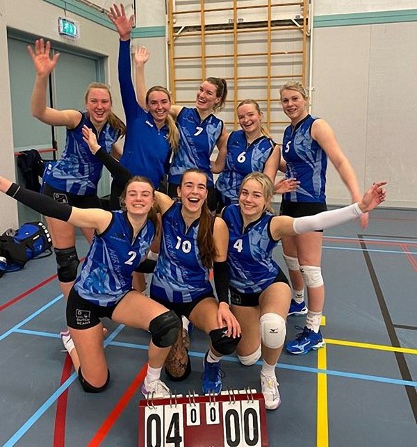 VVH dames 1 start 2e helft uitmuntend!