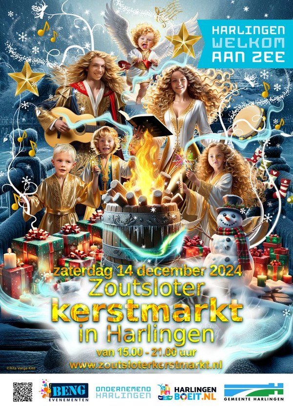 Waar kan ik parkeren tijdens de Zoutsloter Kerstmarkt in Harlingen?