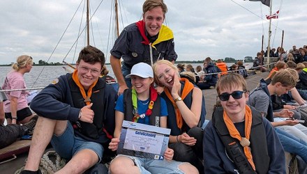 Waterscouts pakken podiumplaatsen