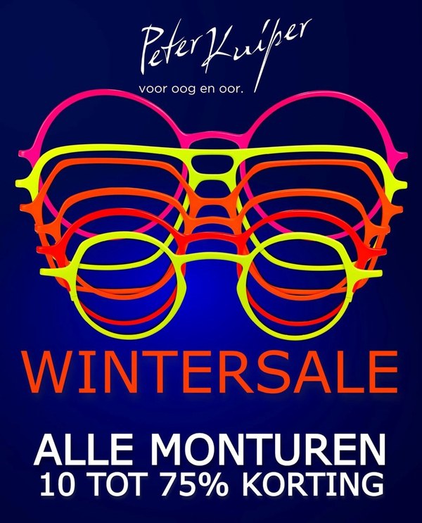 Wintersale bij Peter Kuiper – voor oog en oor!