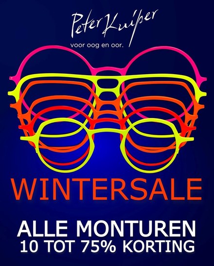 Wintersale bij Peter Kuiper – voor oog en oor!